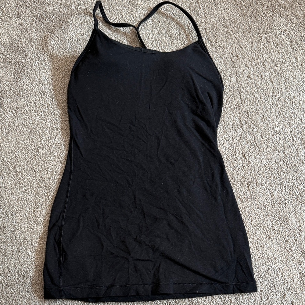 Black Lululemon tank top
